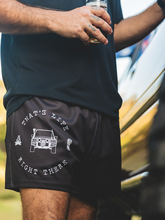 That's Life Right There - Unisex Footy Shorts