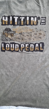 Hittin' The Loud Pedal - Stonewash Men's T-Shirt