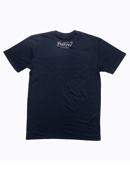 Makin Tracks Men's Navy T-Shirt