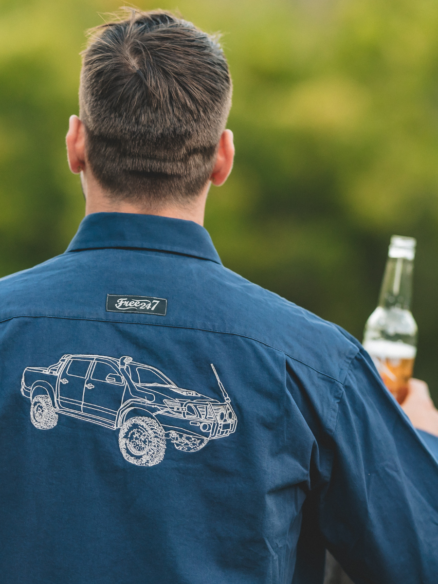 N70 HiLux Embroidered - Life Wear Button Up Shirt