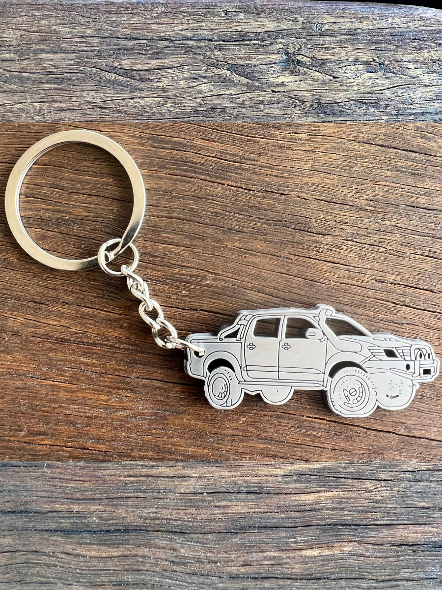 N70 HiLux - Metal Keyring