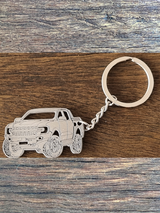 Next Gen Ford Ranger Metal Keyring