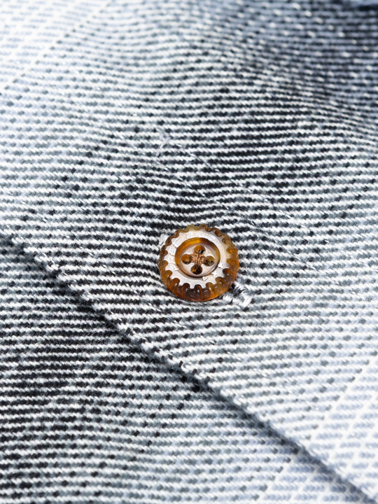 Bonfire Heavy Weight Premium Longsleeve Flannel Shirt - Smoke