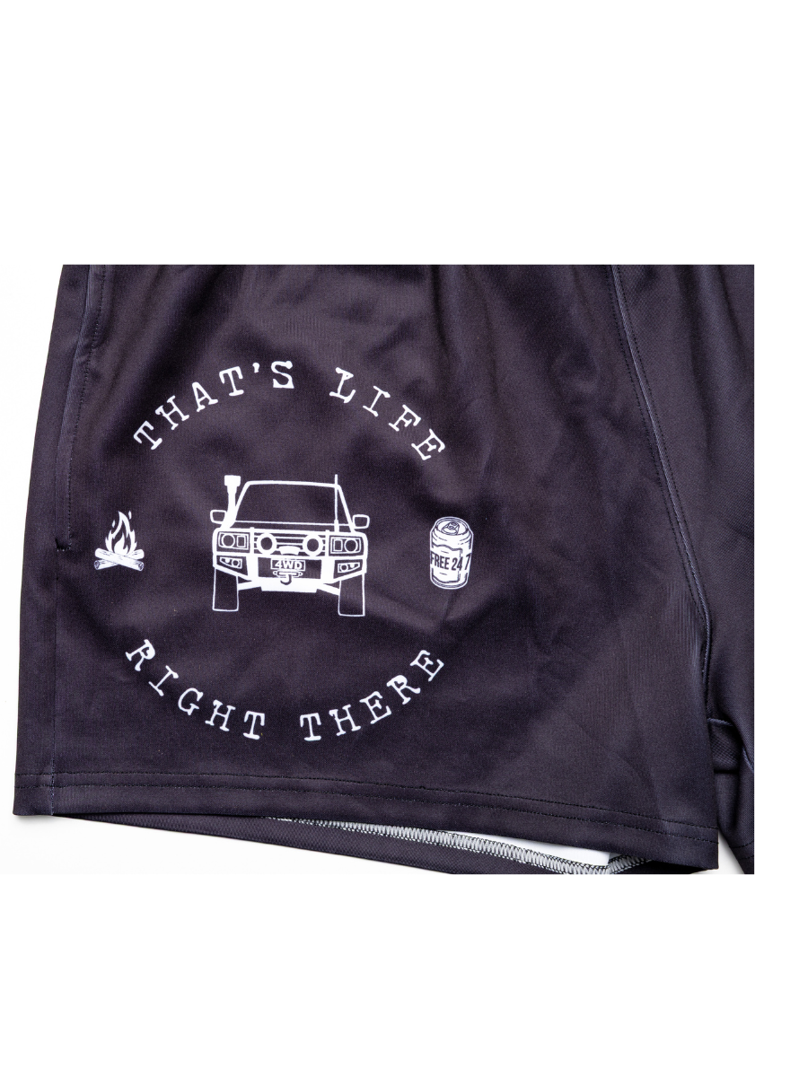 That's Life Right There - Unisex Footy Shorts