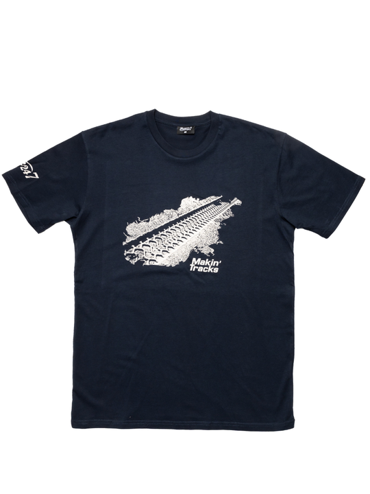 Original Makin Tracks - Men's Navy T-Shirt