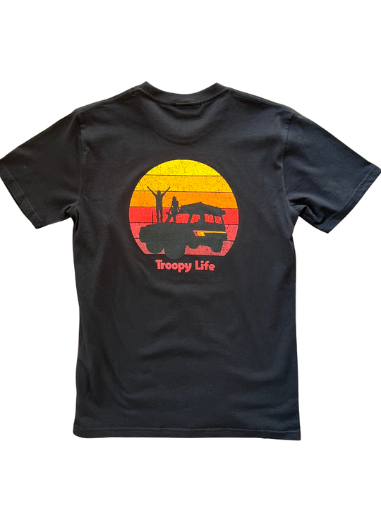 Troopy Life Sunset - Men’s T-Shirt
