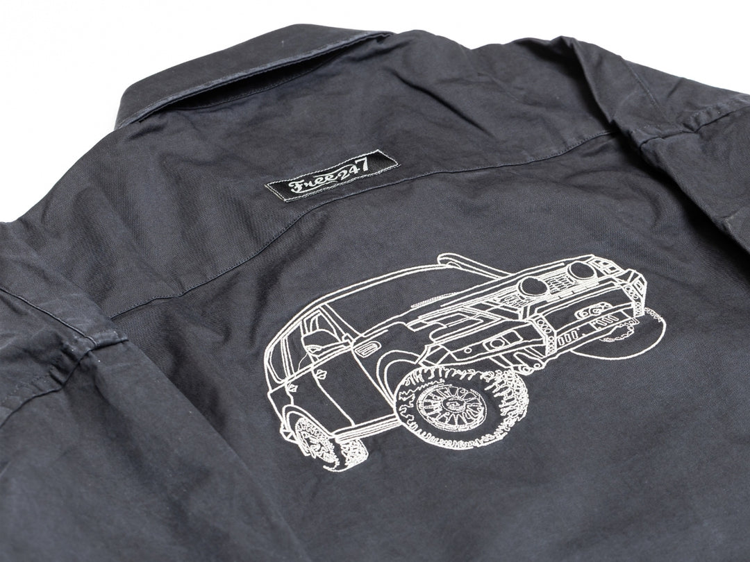 Y62 Patrol - Black Embroidered Shirt
