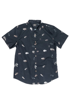 Dark Knight - Men's Casual Button Up Shirt