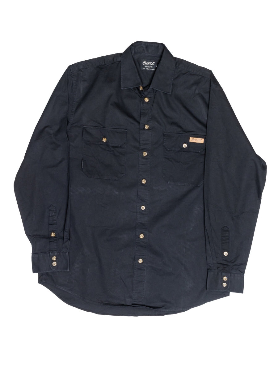 Embroidered 70 Series - Life Wear Button Up Shirt