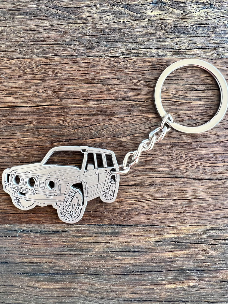 GQ Patrol Metal Keyring Free 24 7