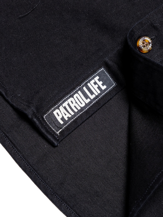 GU Patrol Manufacturers - Long Sleeve Embroidered Button Up Shirt