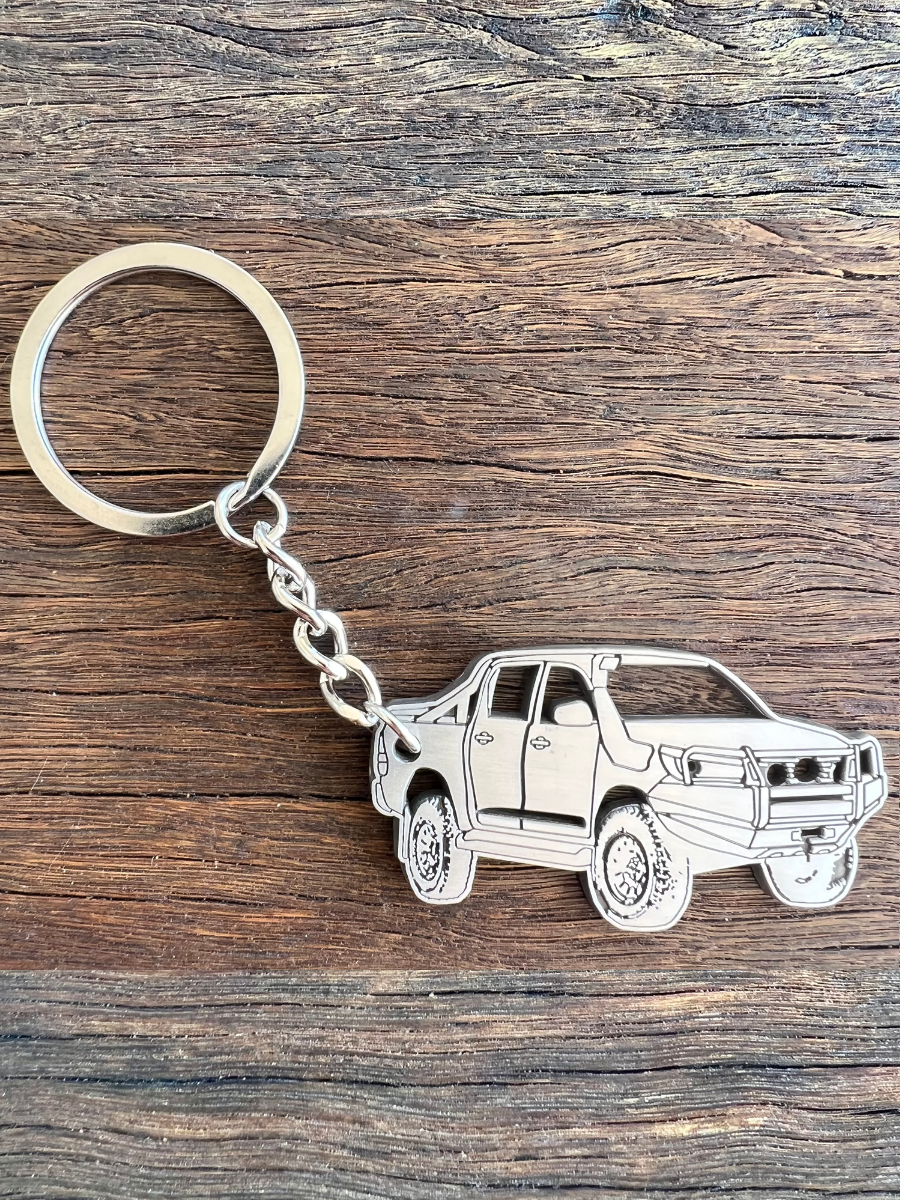 N80 Hi Lux Metal Keyring