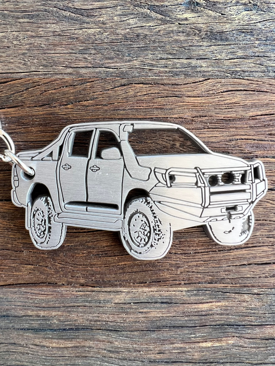 N80 Hi Lux Metal Keyring