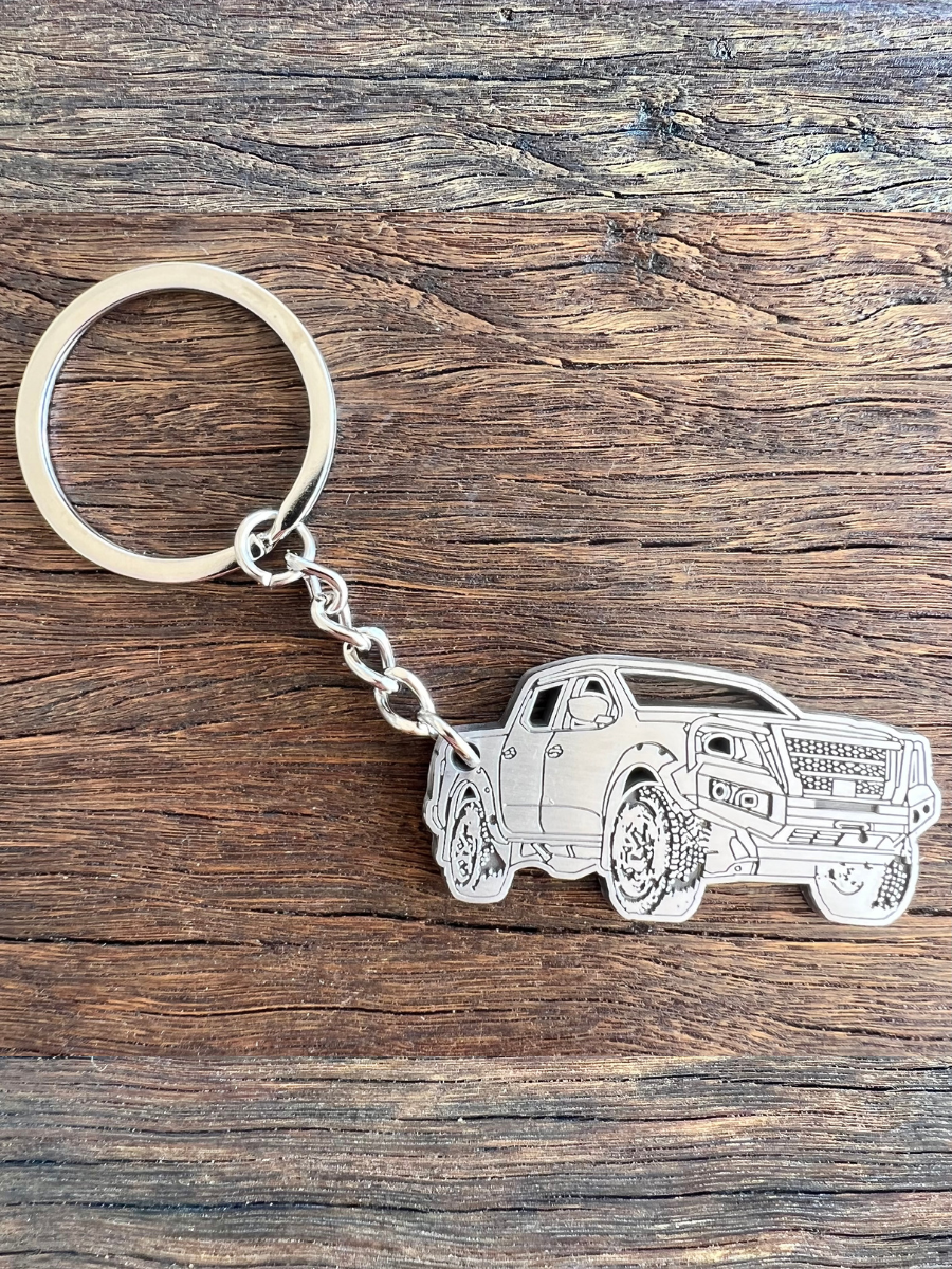 NP300 Navara Metal Keyring