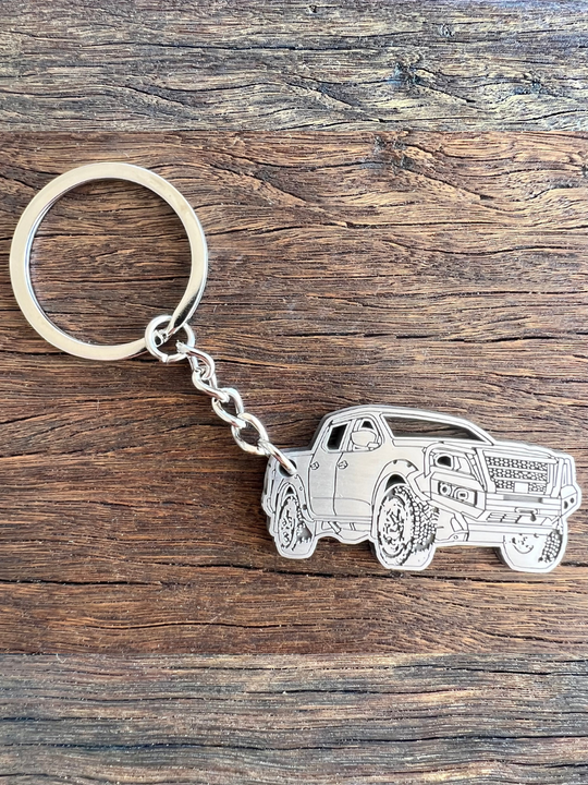 NP300 Navara Metal Keyring