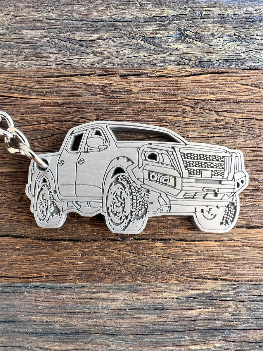 NP300 Navara Metal Keyring
