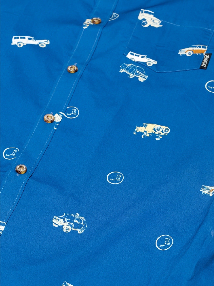 The Iconic - Navy Men's Button Up Shirt