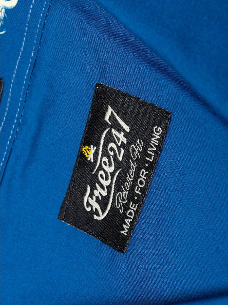 The Iconic - Navy Men's Button Up Shirt