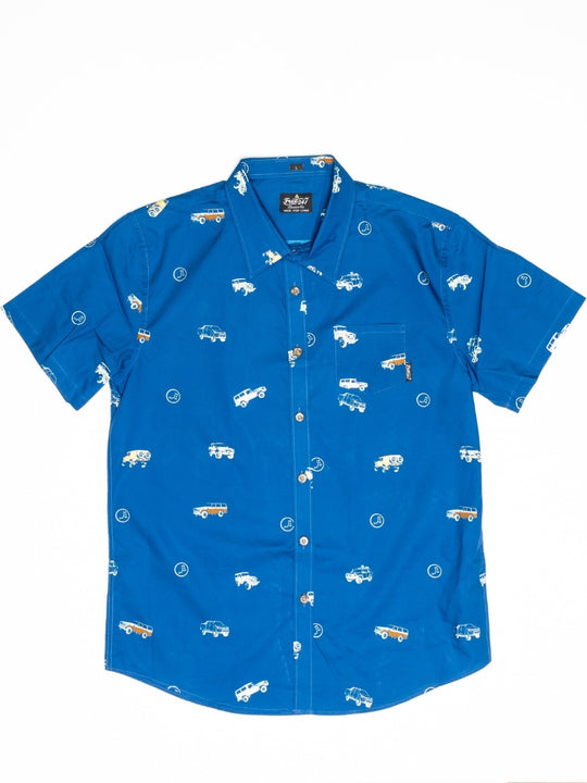 The Iconic - Navy Men's Button Up Shirt