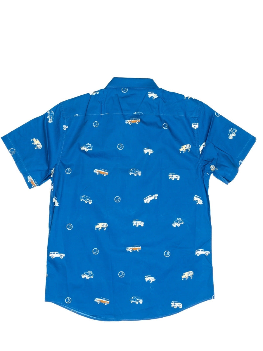 The Iconic - Navy Men's Button Up Shirt