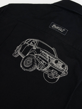 Y62 Patrol - Black Embroidered Shirt