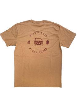 That's Life - Men's T-Shirt Dusty Camel